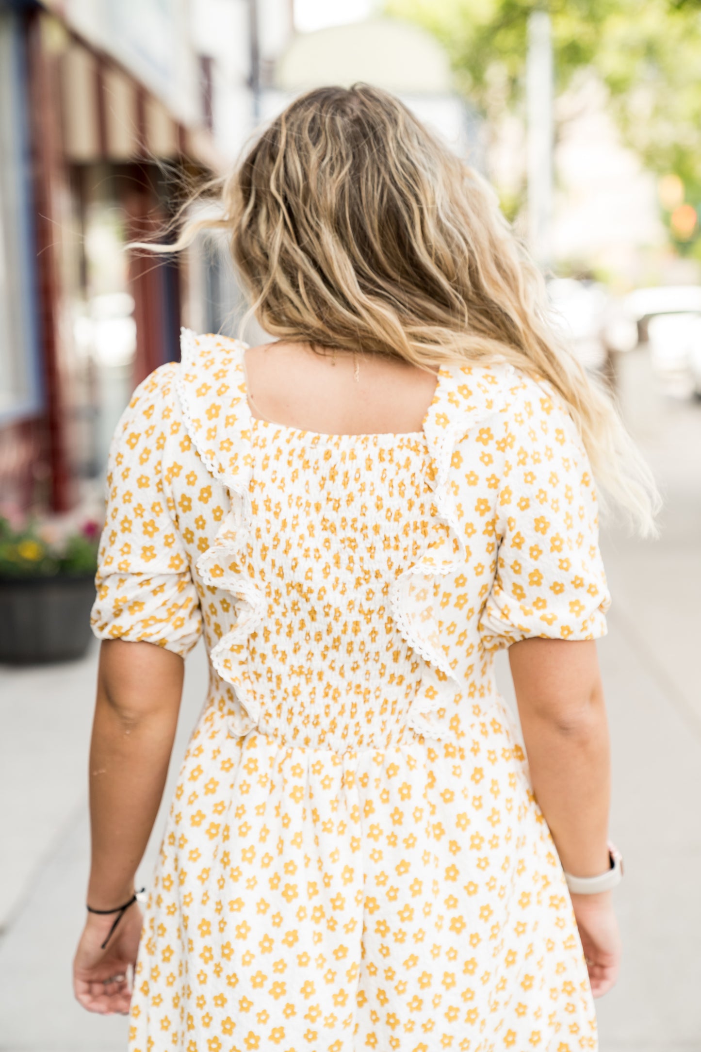 French Countryside Ivory Midi Dress