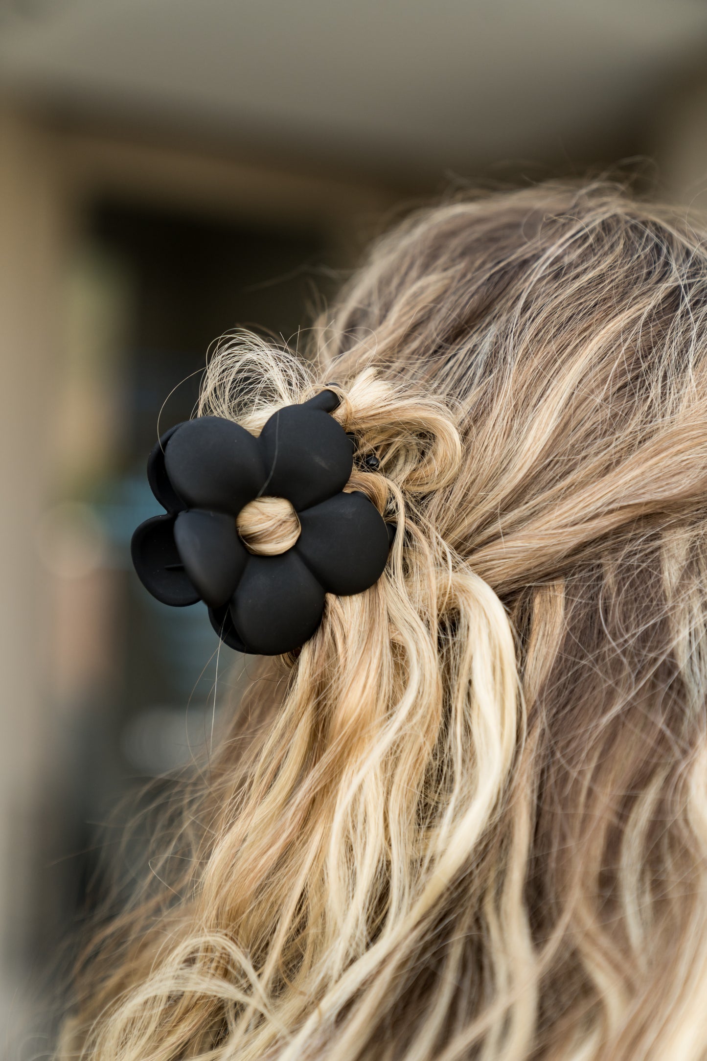 Flower Claw Clip