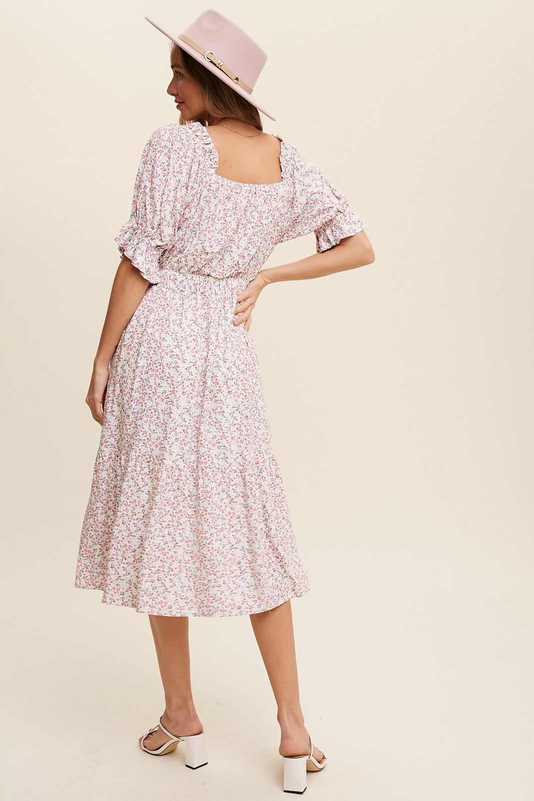 FIELD DAY FLOWY FLORAL MAXI DRESS