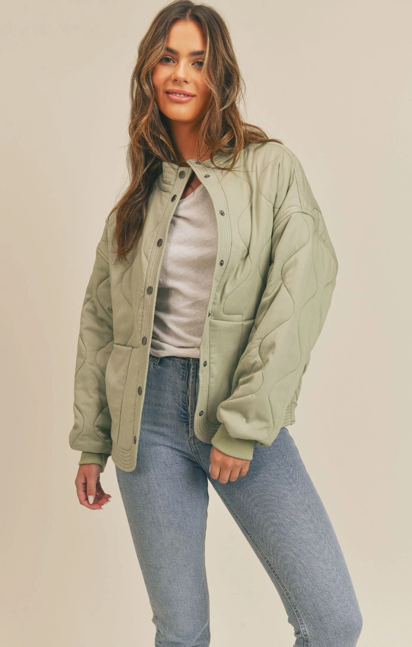 FOUND MY WAY QUILTED JACKET