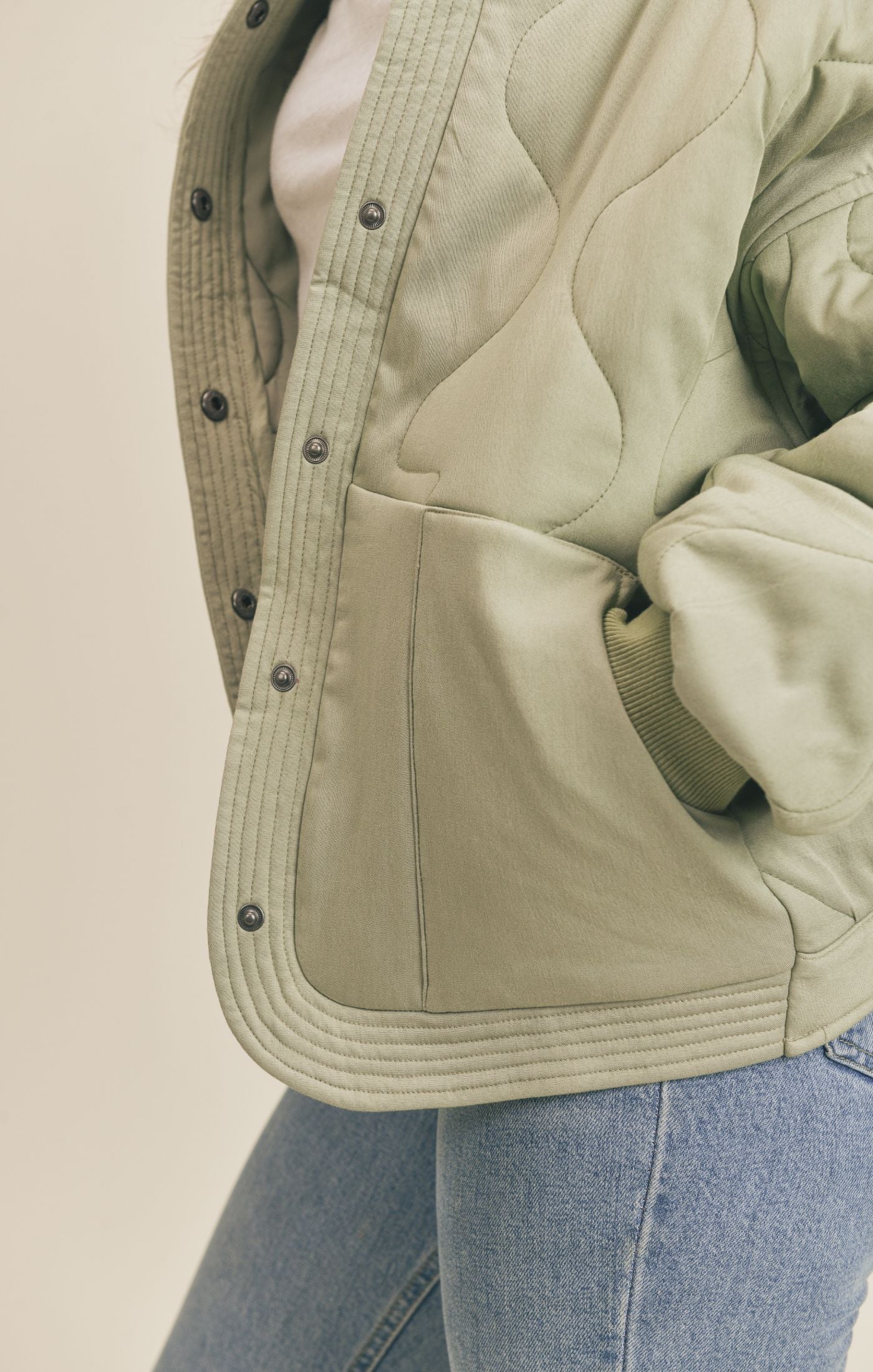FOUND MY WAY QUILTED JACKET