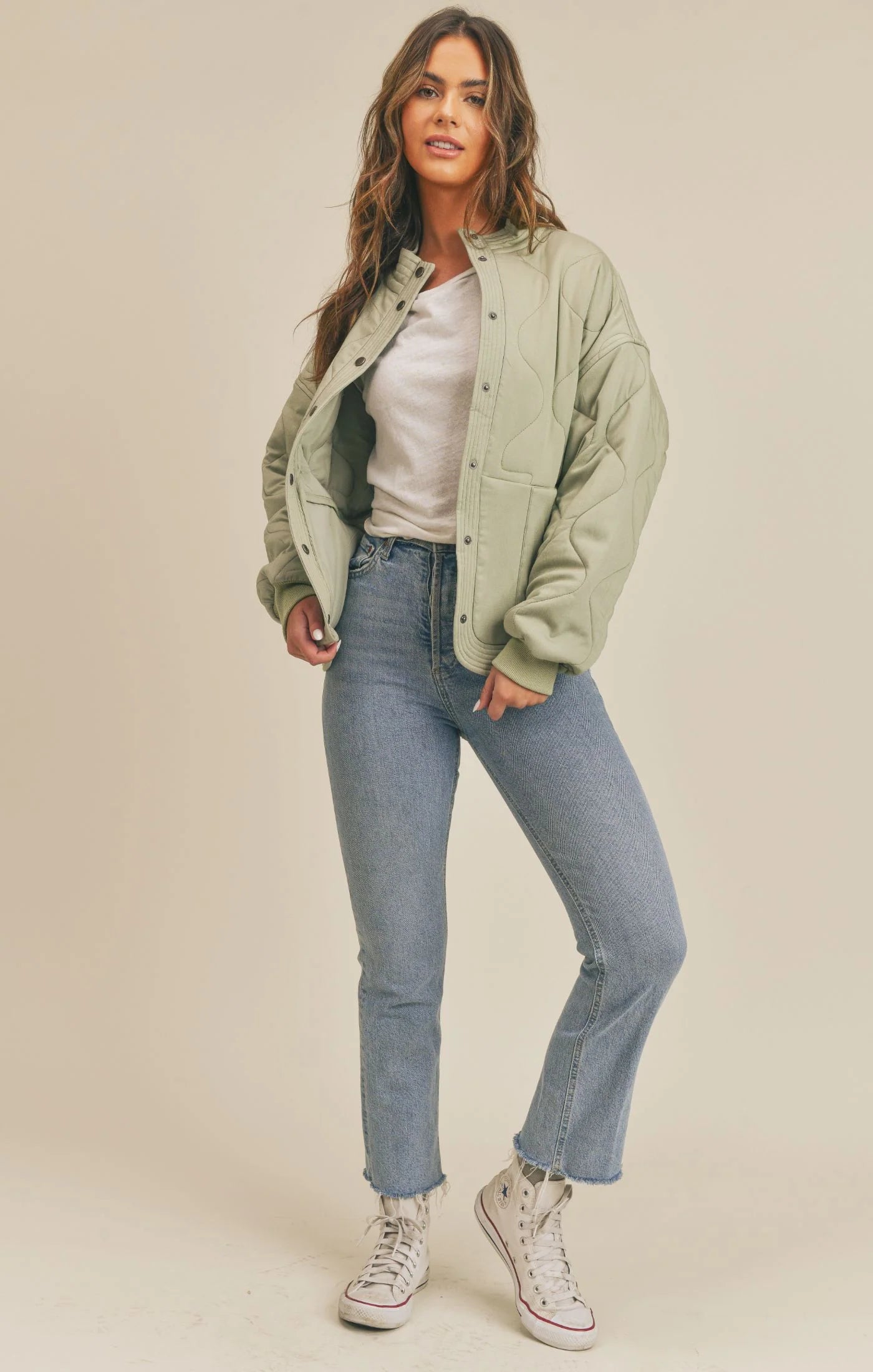 FOUND MY WAY QUILTED JACKET