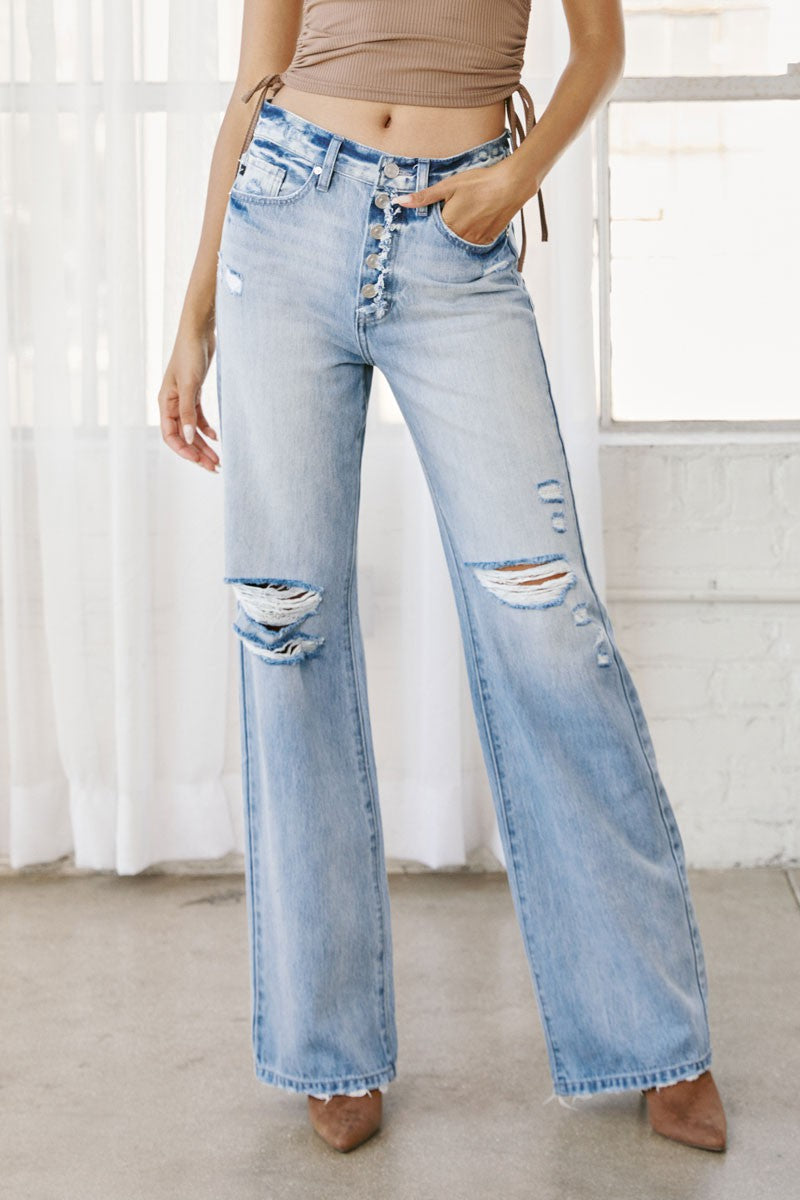 ICONIC ULTRA HIGH RISE 90'S DENIM
