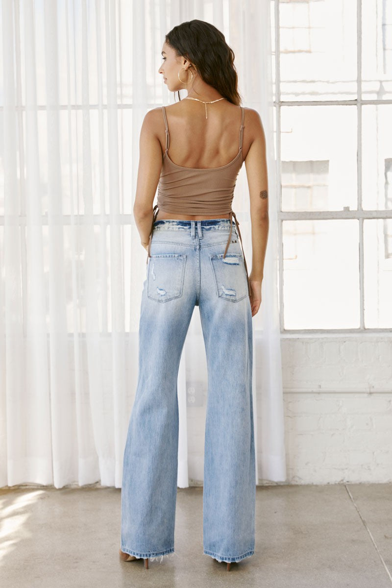 ICONIC ULTRA HIGH RISE 90'S DENIM