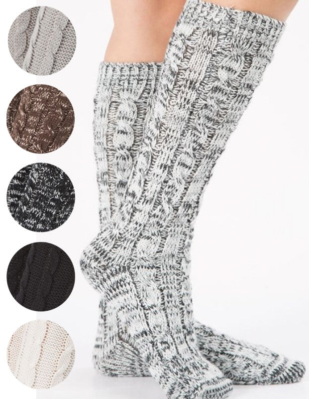 COZY KNIT SLOUCH SOCKS