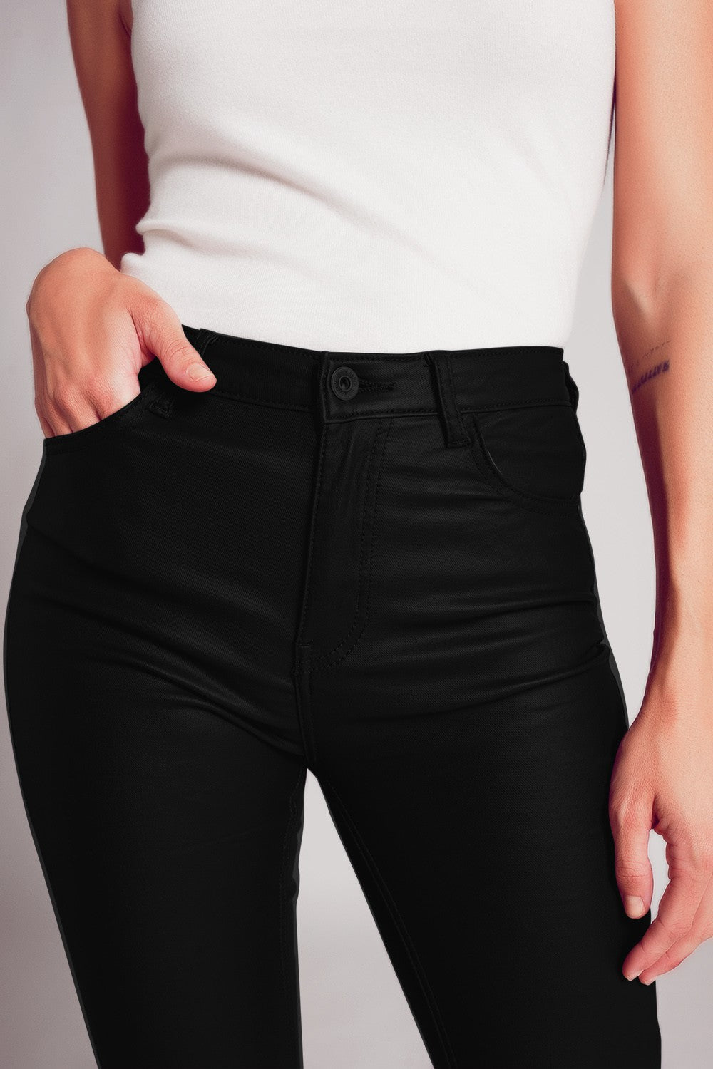 TRENDY MOMENT FAUX LEATHER PANTS