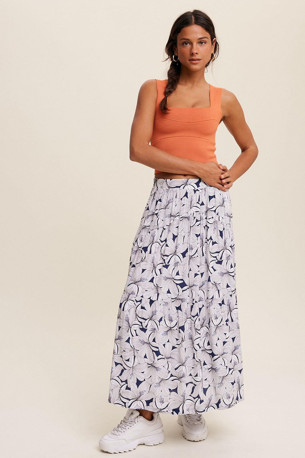 Petal Power Maxi Skirt