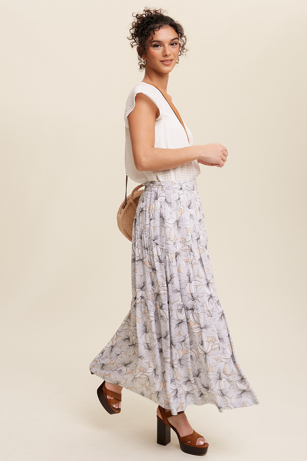 Petal Power Maxi Skirt
