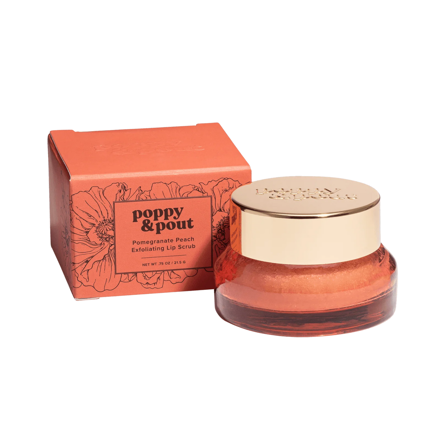 POPPY AND POUT LIP SCRUB