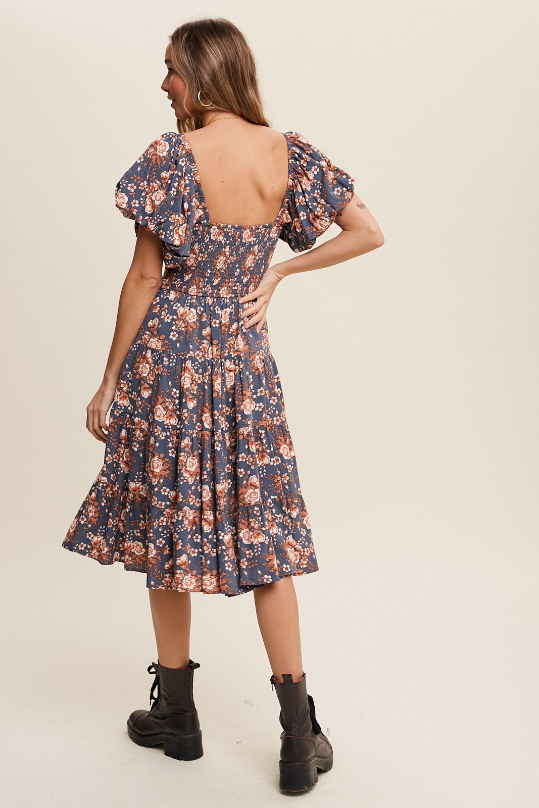 FOREVER FROLICKING FLORAL MAXI DRESS