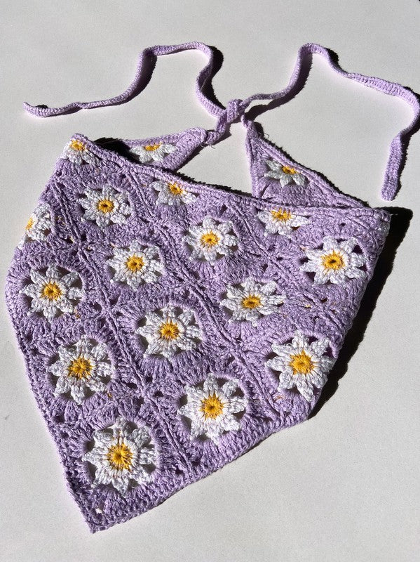 Summer Days Daisy Head Scarf