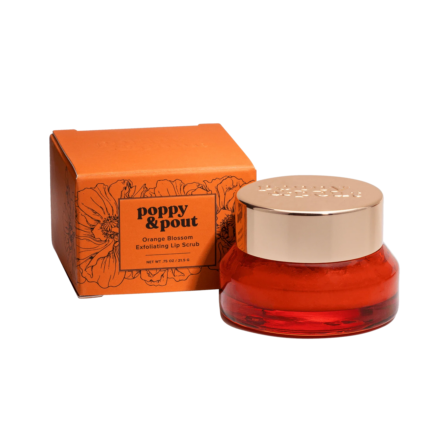 POPPY AND POUT LIP SCRUB
