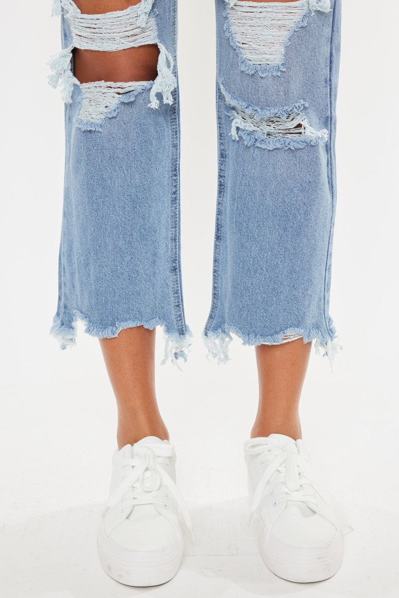 KANCAN HIGH RISE RELAXED DENIM