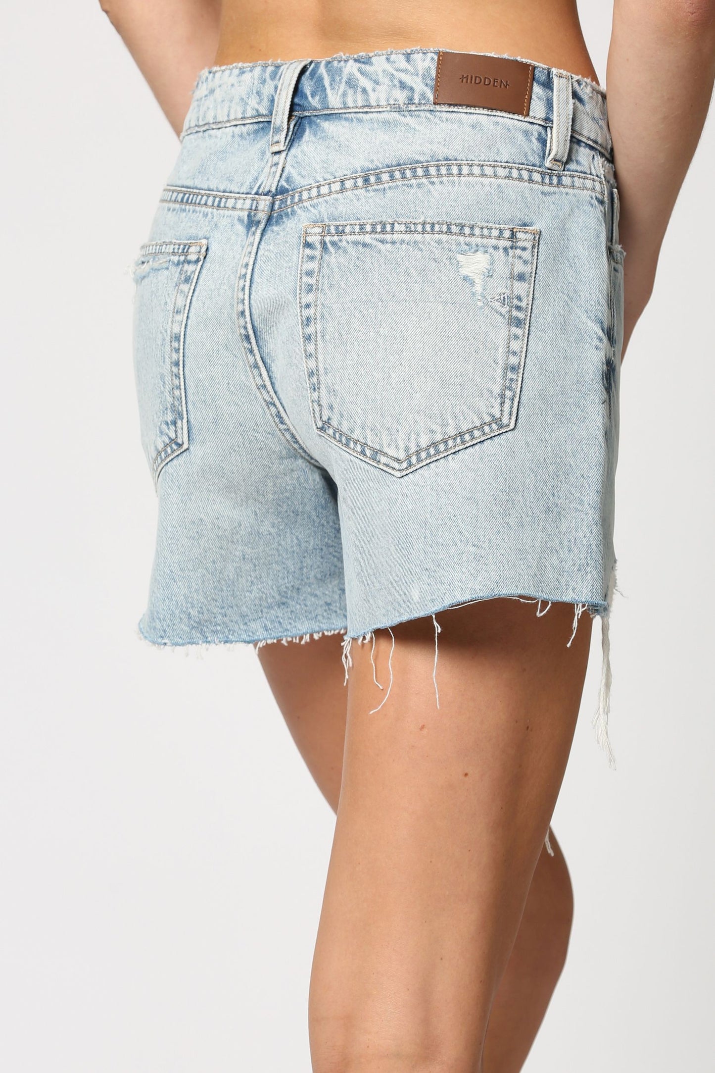 Sofie Mom Jean Denim Shorts