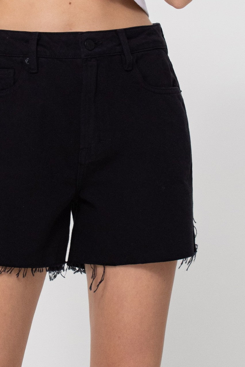 Sofie Mom Jean Denim Shorts