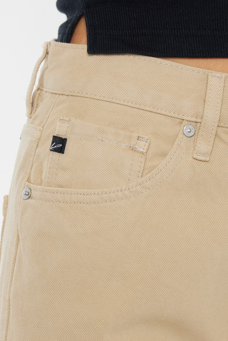KANCAN TAN WIDE LEGGED DENIM