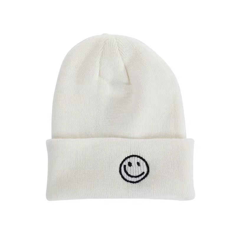 SMILEY FACE BEANIE
