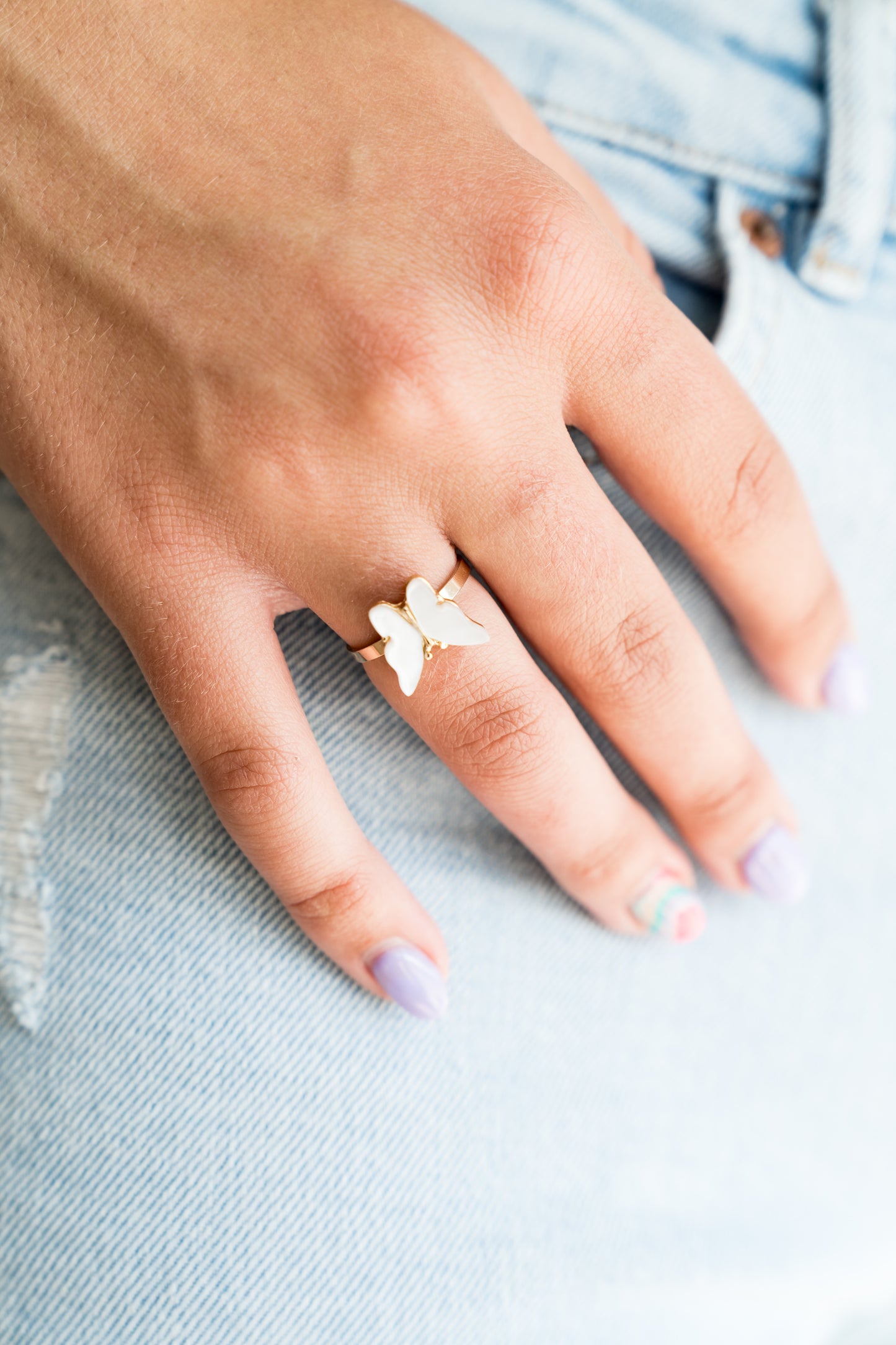 Butterfly Baby Rings