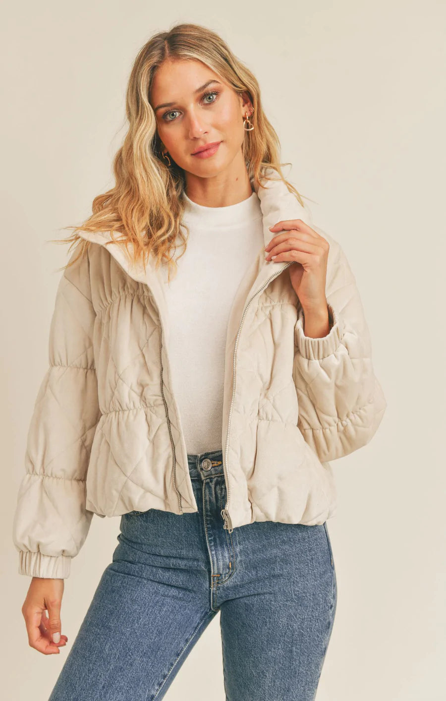COSMIC QUILTED COAT