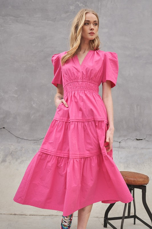 Divine Darling Midi Dress