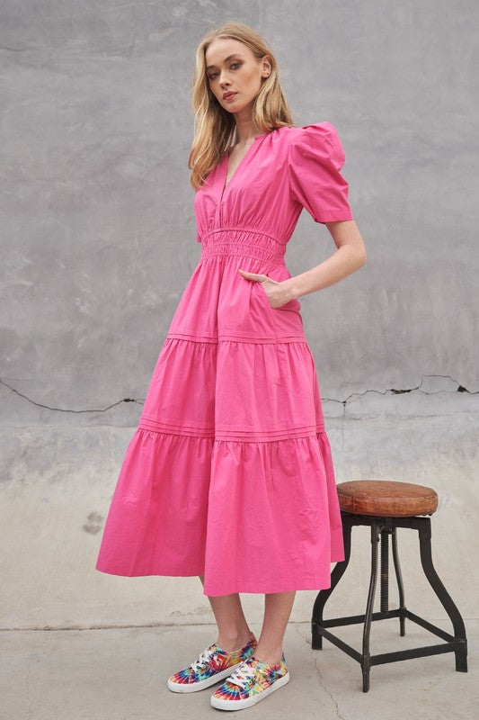 Divine Darling Midi Dress