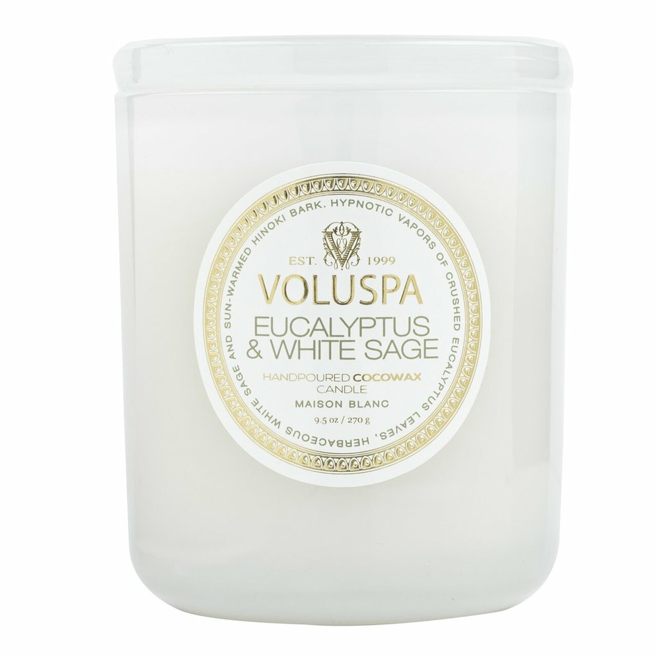 Voluspa Eucalyptus & White Sage Candle