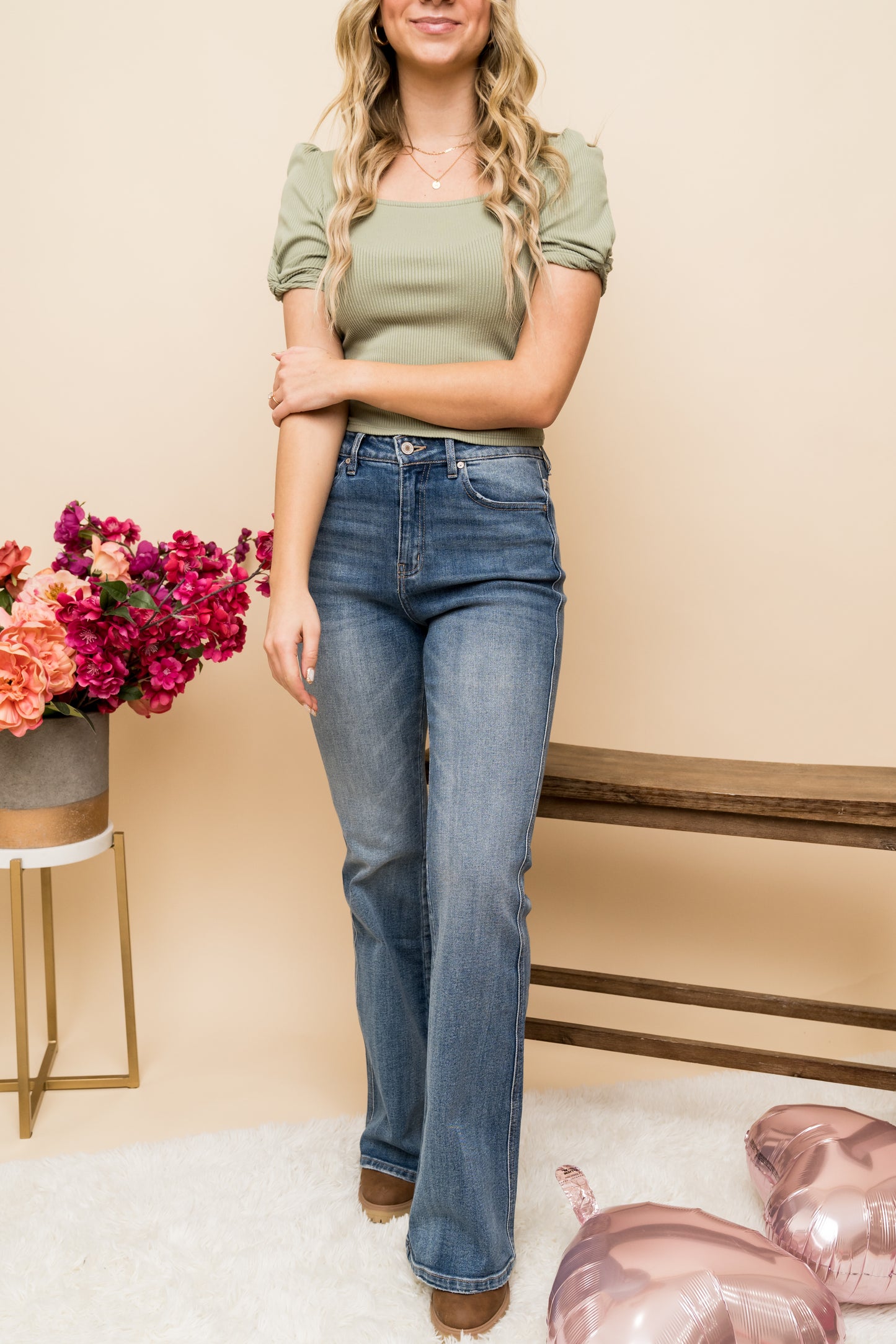 FOR MY FAVE PUFF SLEEVE TOP