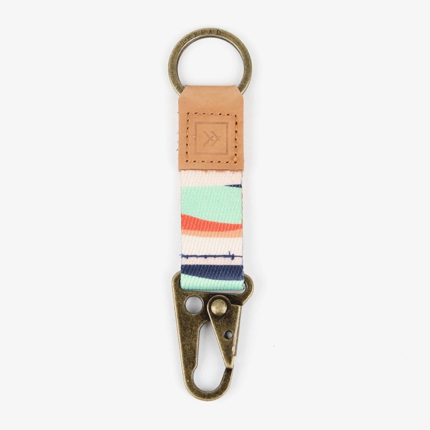 Thread Wallet Keychain Clip