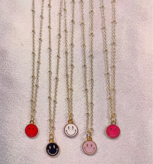 Mini Smiley Necklaces