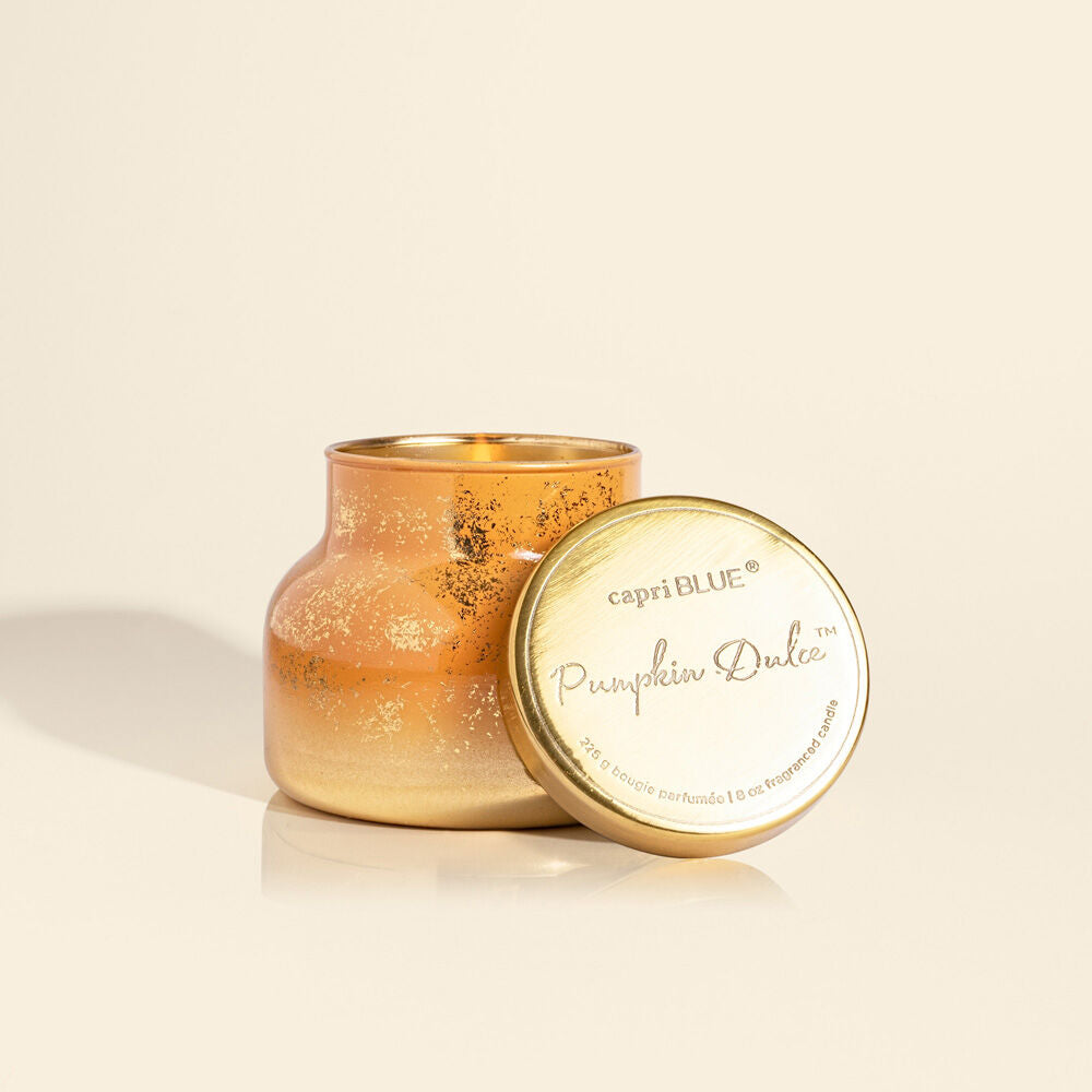 Capri BLUE Pumpkin Dolce Jar Candle
