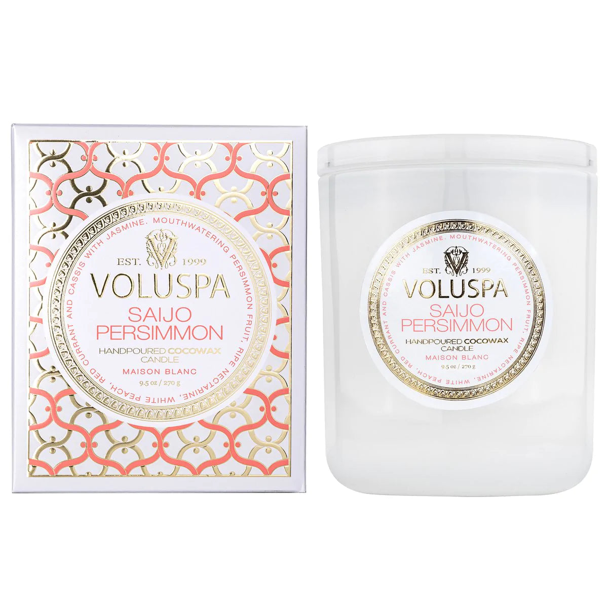 Voluspa Saijo Persimmon Candle