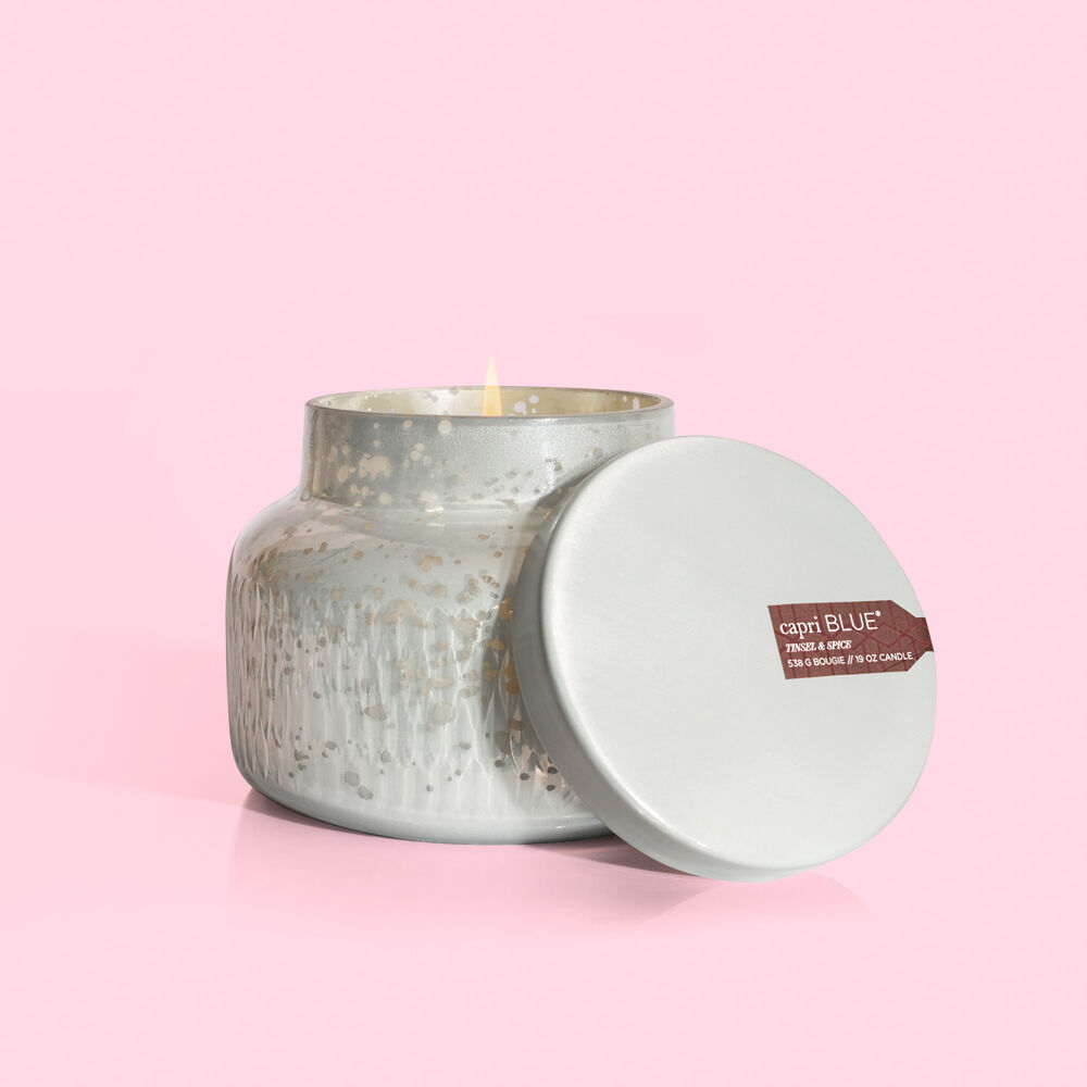 Capri BLUE Tinsel & Spice Candle