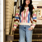 Evie Multicolored Knit Sweater