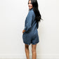 Layla Buttoned Denim Romper