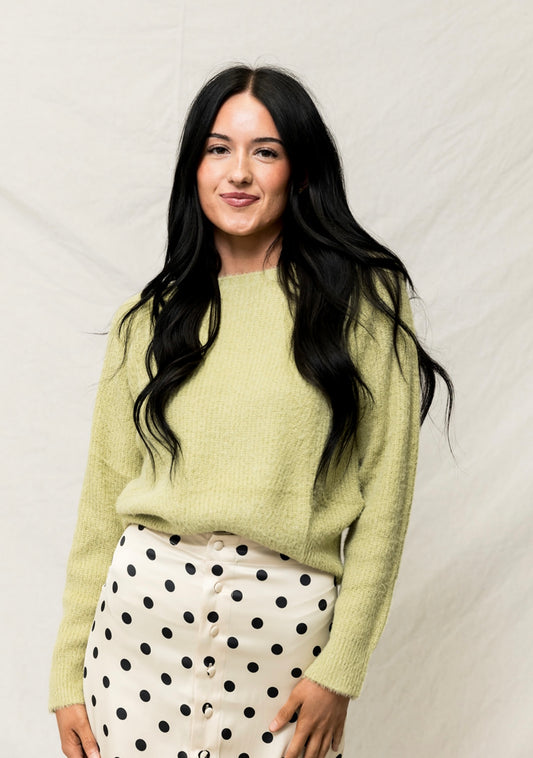 Layla Fuzzy Knit Sweater