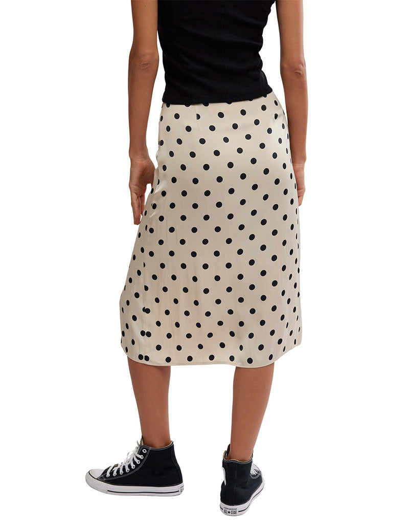 Free People Analise Polka Dot Skirt