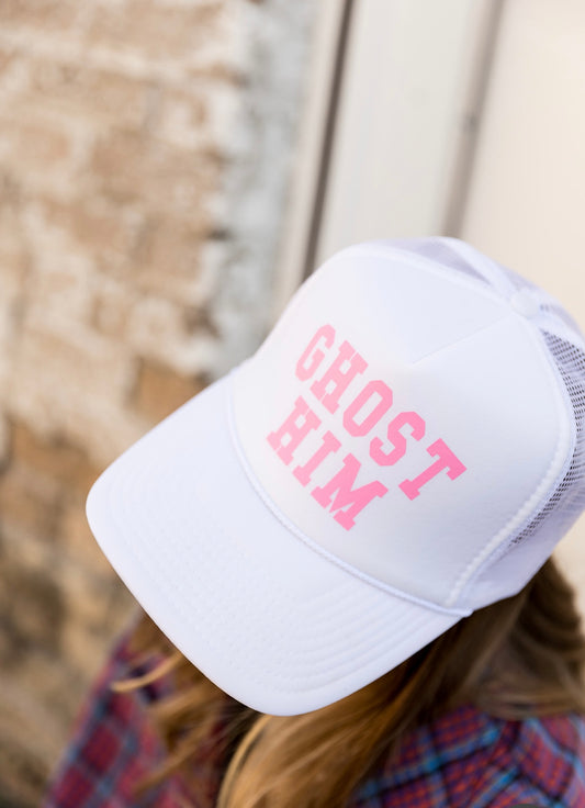 Ghost Him Trucker Hat