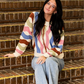 Evie Multicolored Knit Sweater