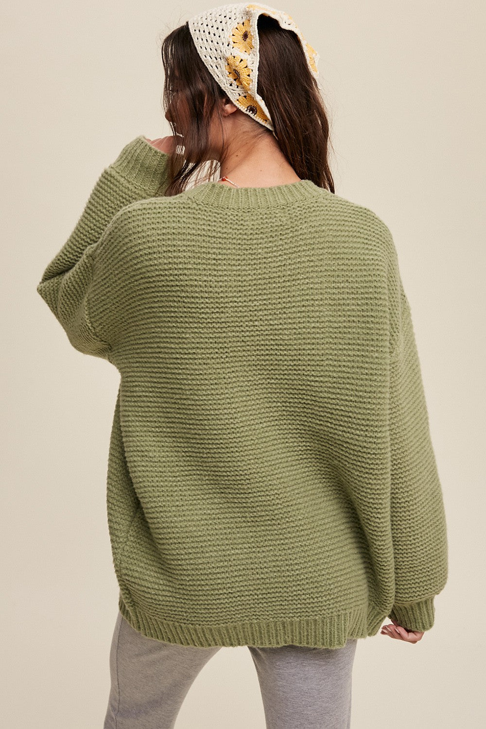 Polly Chunky Ribbed Knit Sweater