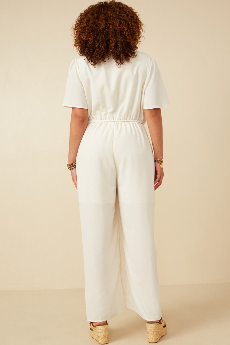 Cool To Be Casual Wide Leg Jumpsuit