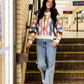 Evie Multicolored Knit Sweater