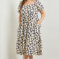 FLORAL FOREVER PUFF SLEVE MAXI DRESS