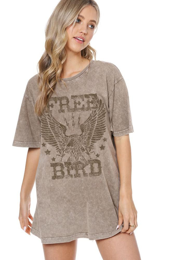 Free As A Bird Graphic Tee