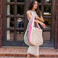 Oversized Slouchy Quilted Tote Bags