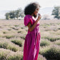 Everly Solid Puff Sleeve Maxi Dress