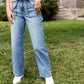 Allie Carpenter Wide Leg Dad Jeans