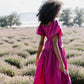 Everly Solid Puff Sleeve Maxi Dress
