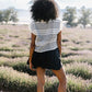 Florence Thin Stripe Knit Pullover Vest
