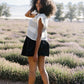 Florence Thin Stripe Knit Pullover Vest