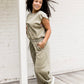 Billie Terry Cloth Sleeveless Sweatsuit